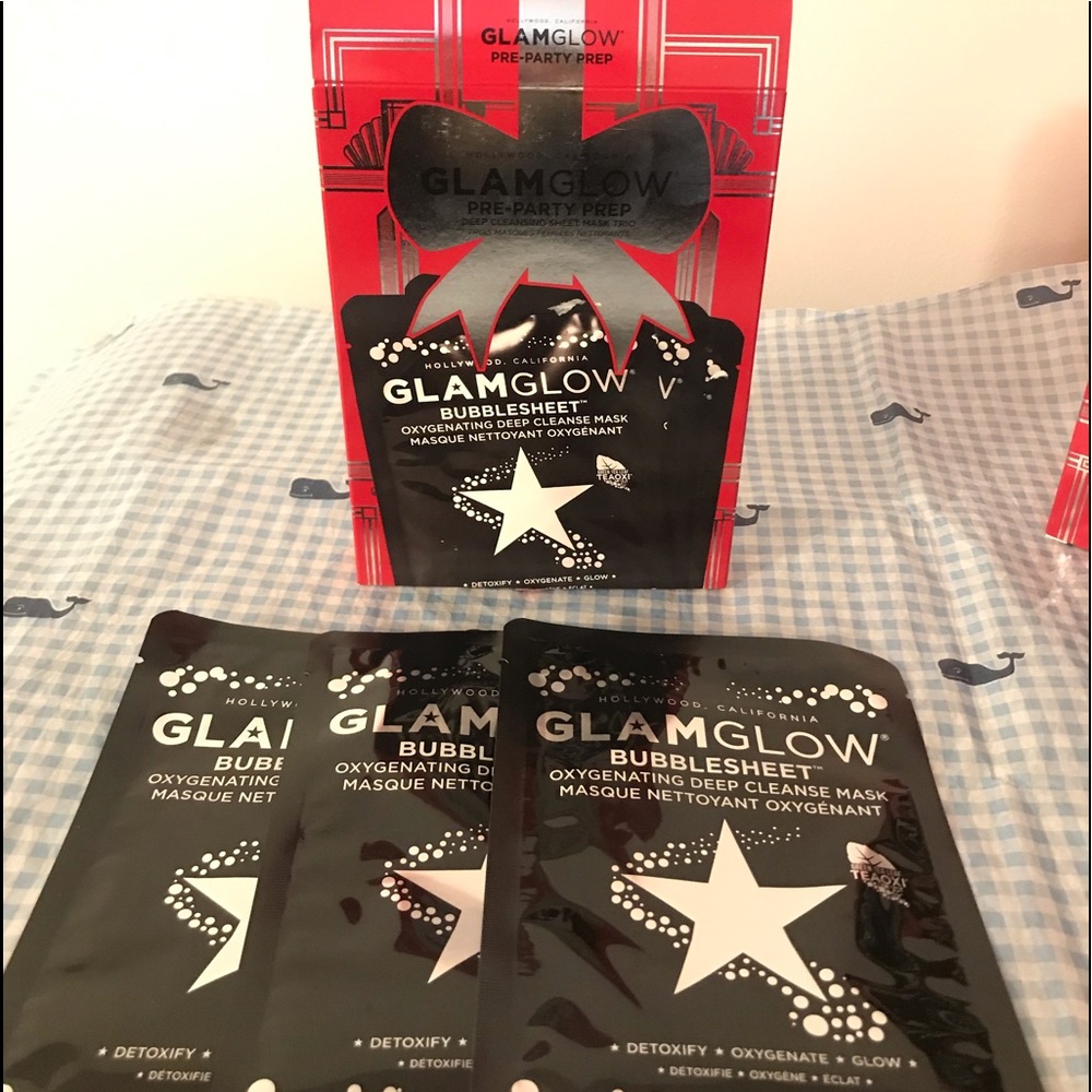 Glamglow Bubblesheet Oxygenating Deep Cleanse Mask